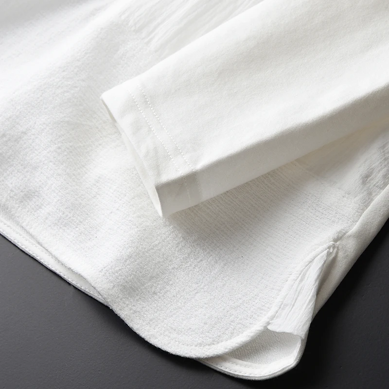 Minglu протектор с длинным рукавом мужская футболка на весну и лето простой тонкий