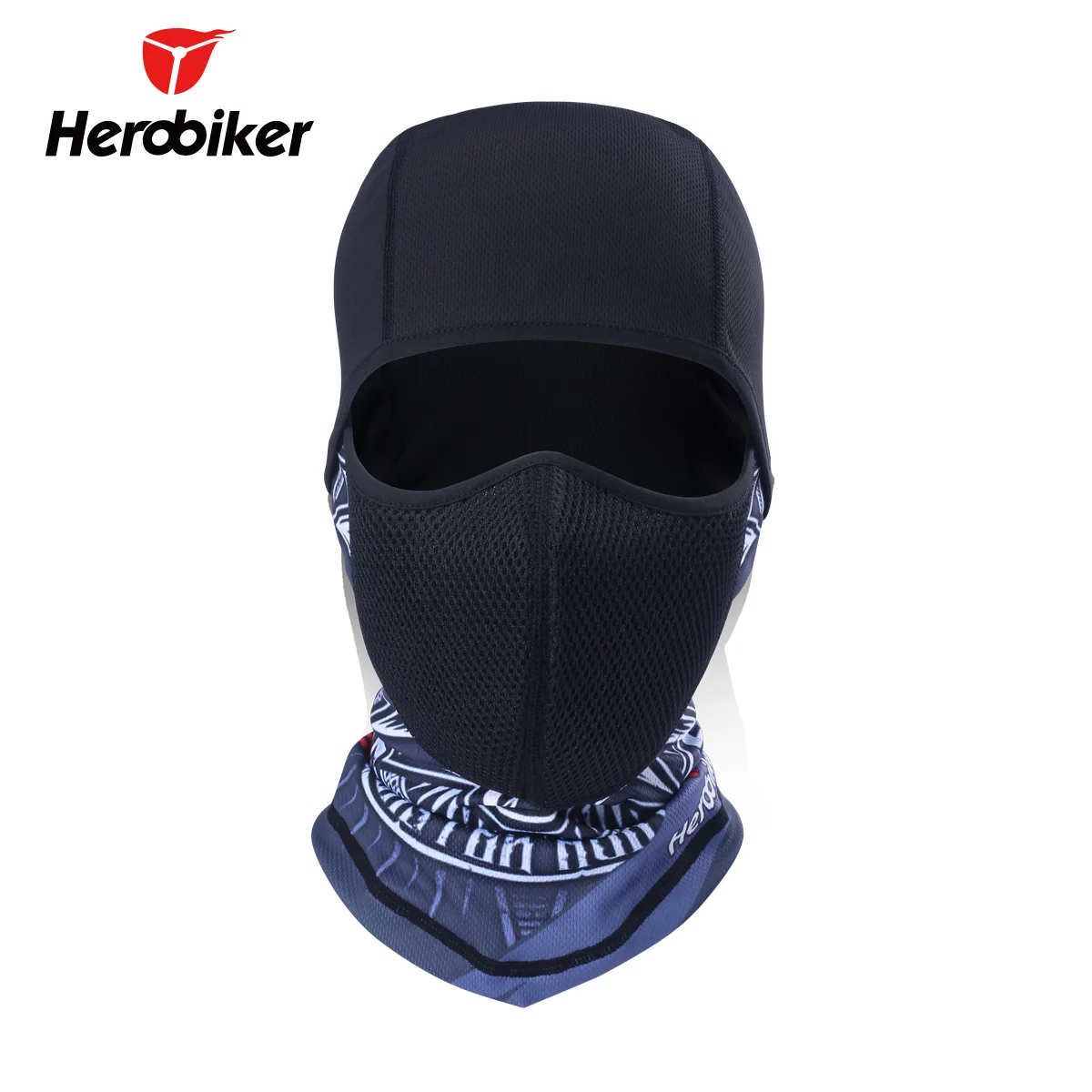 HEROBIKER мотоциклетная маска для лица Балаклава шеи полная пылезащитная