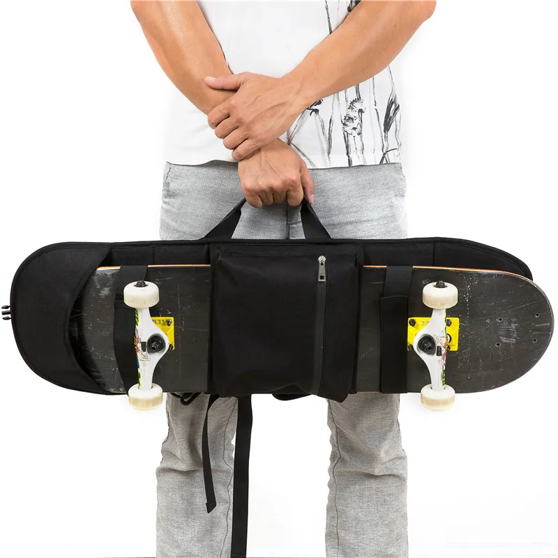 

Maxfind Durable Convenient Portable Skateboarding Skateboard Cover Longboard Carrying Backpack Carry Bag