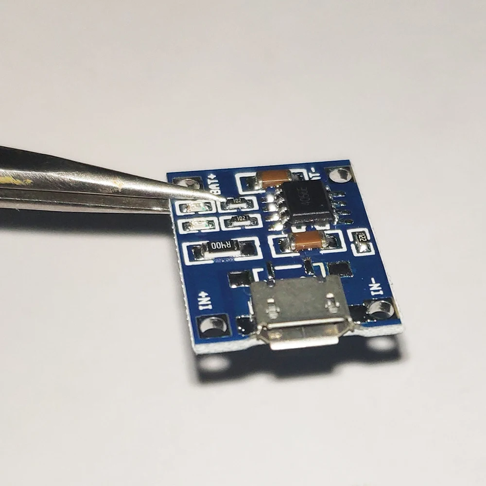 (10 шт./лот) TP4056 1A MICRO USB порт Lipo батарея зарядная плата зарядный Модуль литиевая