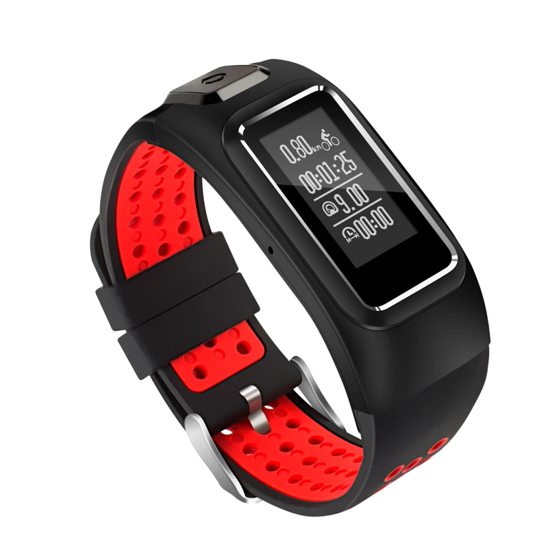 2018 Популярные 0 96 дюймов OLED большой экран GPS спортивный смарт браслет Bluetooth