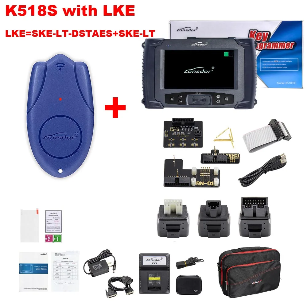 LONSDOR K518S ключевой программер полный набор K518 нет необходимости маркеры