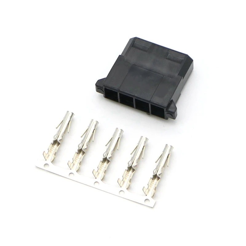 IDE 4 контактный штырьковый разъем Molex с 5 клеммными контактами.|Компьютерные