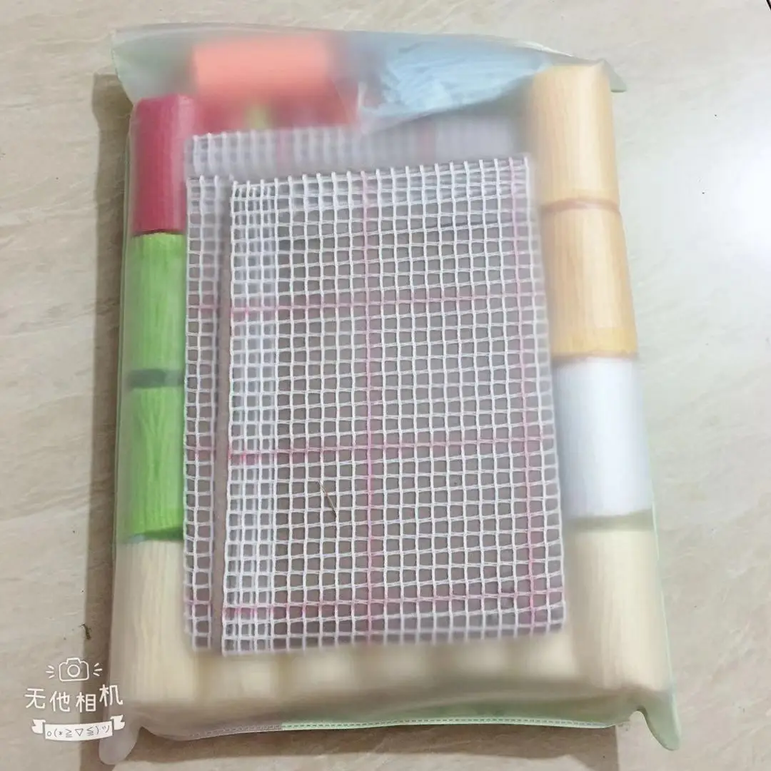 Oneroom коврик diy набор ковров ремесло защелки крюк набор ковров Подушка Наволочка вышитый ковер крест Подушка шерсть вышивка