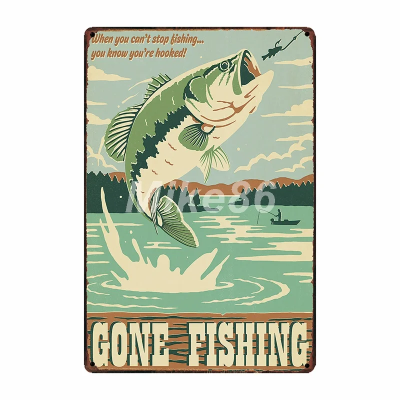 [Mike Decor] охотничий металлический знак, винтажный подарок, Необычные забавные настенные плакаты для дома, магазина, Вечерние Декорации для комнаты, клуба, FG-245 - Цвет: SA 3359
