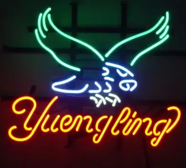 

Стеклянный неоновый светильник Yuengling Eagle, пивной бар