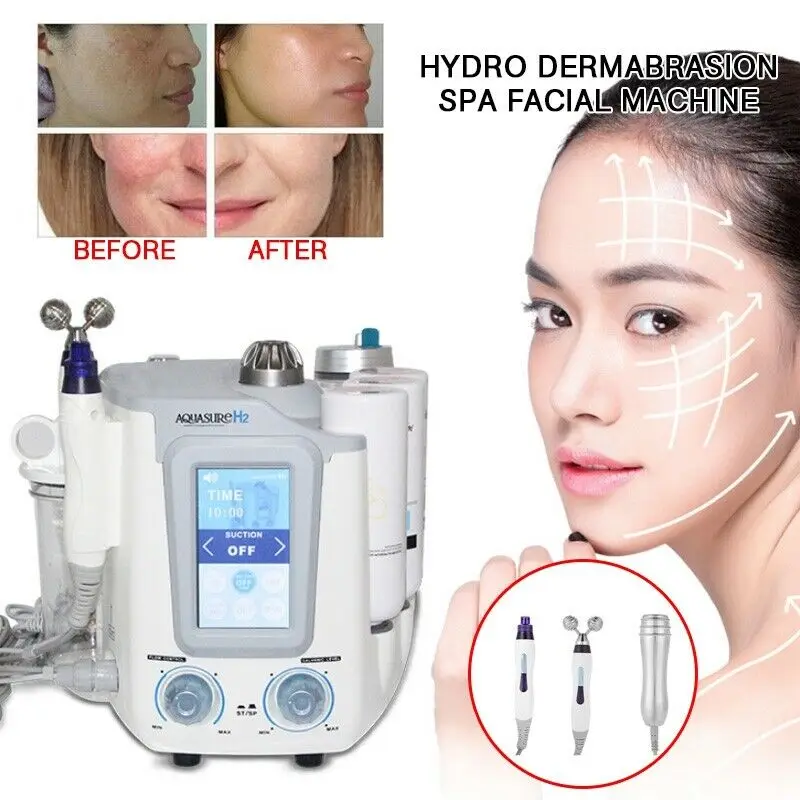 

3 in1 Hydra Microdermabrasion Deep Cleansing Hydro Dermabrasion Skin Rejuvenation Tightening Facial Machine