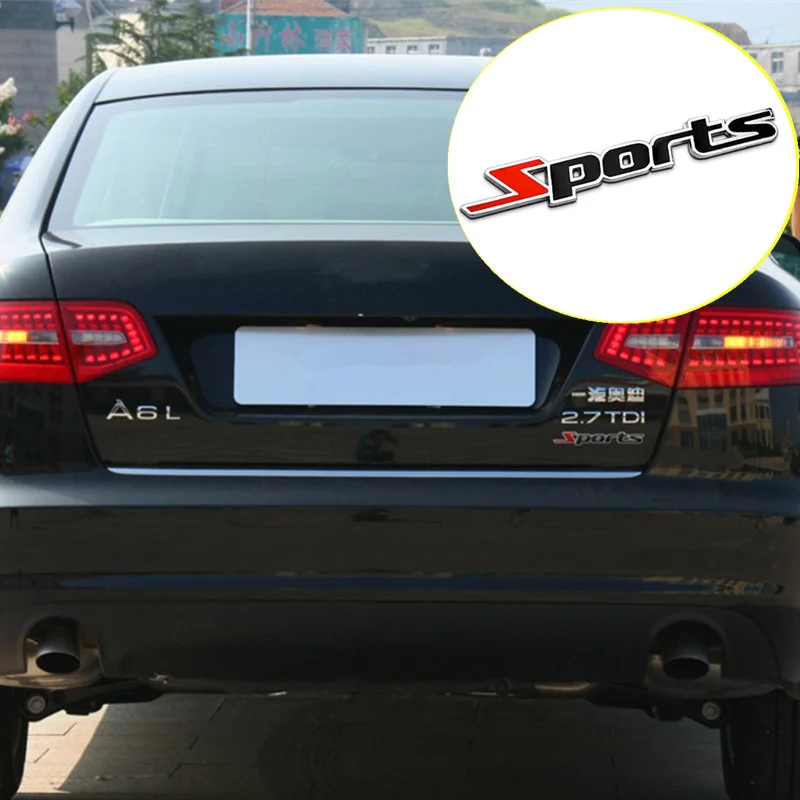 Стайлинг автомобиля 3D металлические спортивные наклейки для SEAT Altea Toledo MK1 MK2 Ibiza