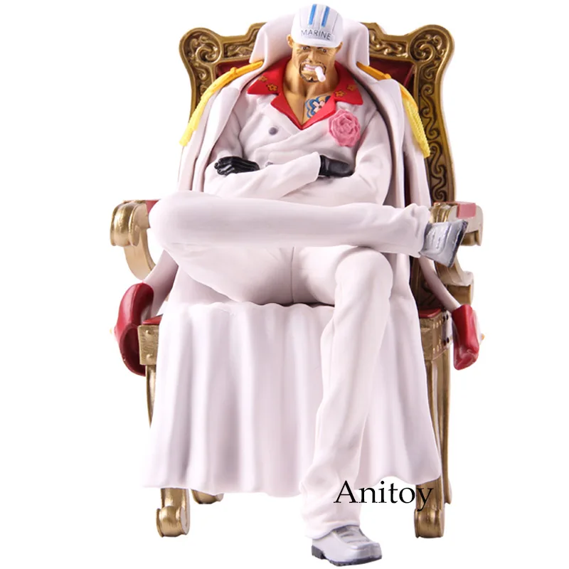 without retail box Адмирал флота Sakazuki одна деталь аниме фигурка ПВХ Коллекционная модель игрушки - Цвет: without retail box