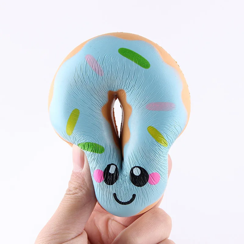 15 шт. сожмите мягкими крем пончик Ароматические Squishy замедлить рост Squeeze анти