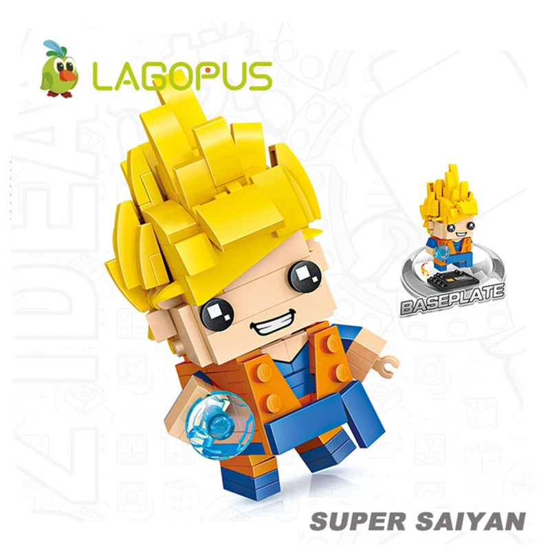 Конструктор Lagopus Мультяшные фигурки мини блоки строительные игрушки для детей
