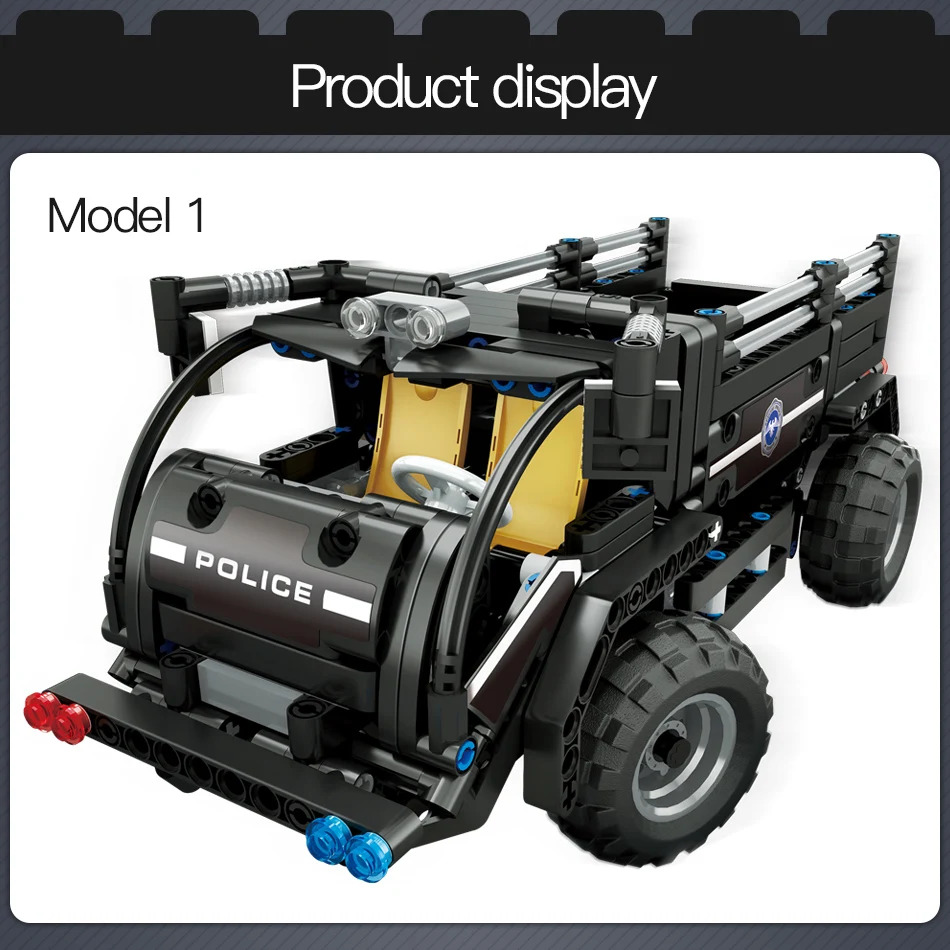 RC Technic серия дистанционного управления дикие внедорожные технические транспортные средства модель строительные блоки кирпичи игрушки для мальчиков подарок
