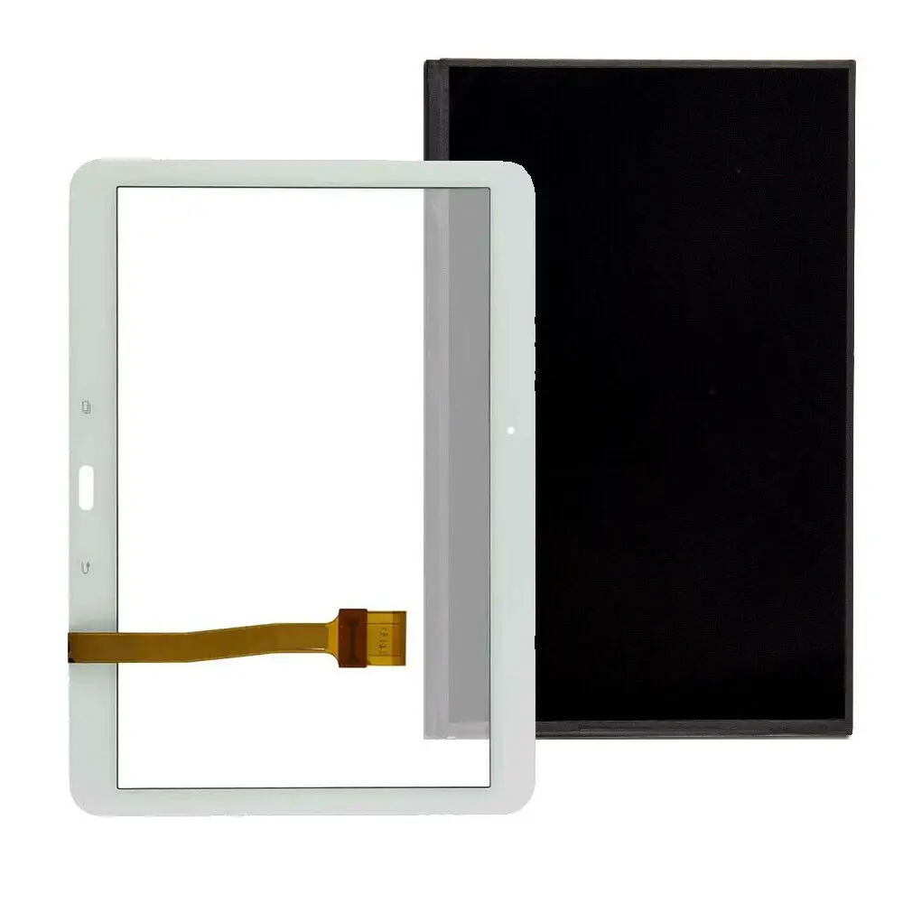 lcd and touch white Сенсорный экран и ЖК-дисплей Дисплей Панель модуль мониторинга Замена для Samsung Galaxy Tab 4 10,1 T530 T531 T535 SM-T530 SM-T531 SM-T535 - Цвет: lcd and touch white