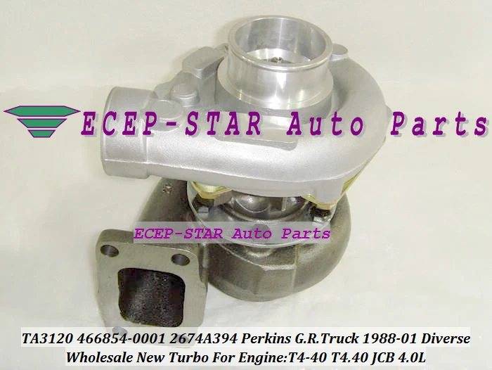 Турбокомпрессор TA3120 466854 0001 5001S 2674A394 для Perkins G.R. Грузовик 1988 2001 разнообразные