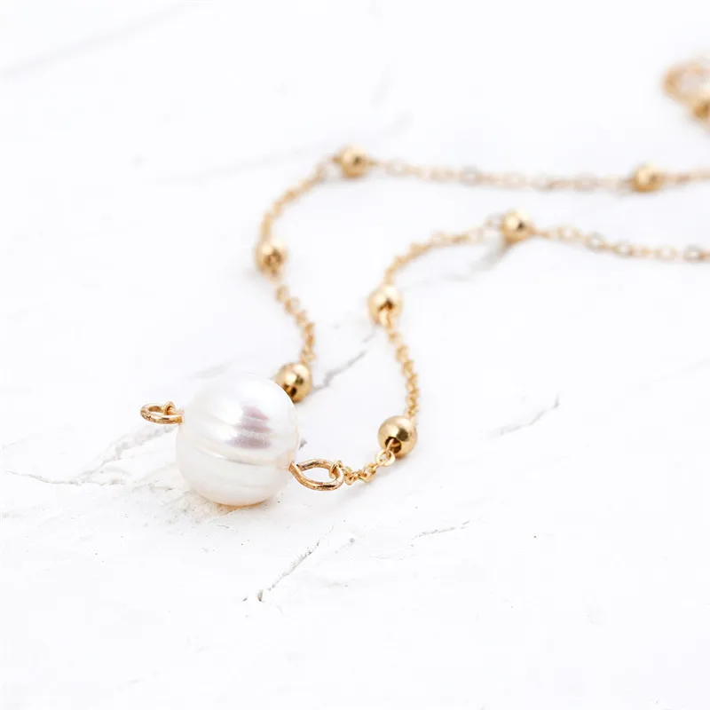 European and American fashion jewelry Creative freshwater pearl pendant necklace hot sale wholesale r | Украшения и аксессуары