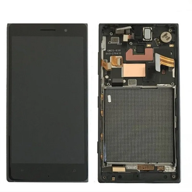 5.0'' LCD Display For Nokia 830 Touch Screen Digitizer Assembly With Frame Panel Part Lumia RM-984 | Мобильные телефоны и
