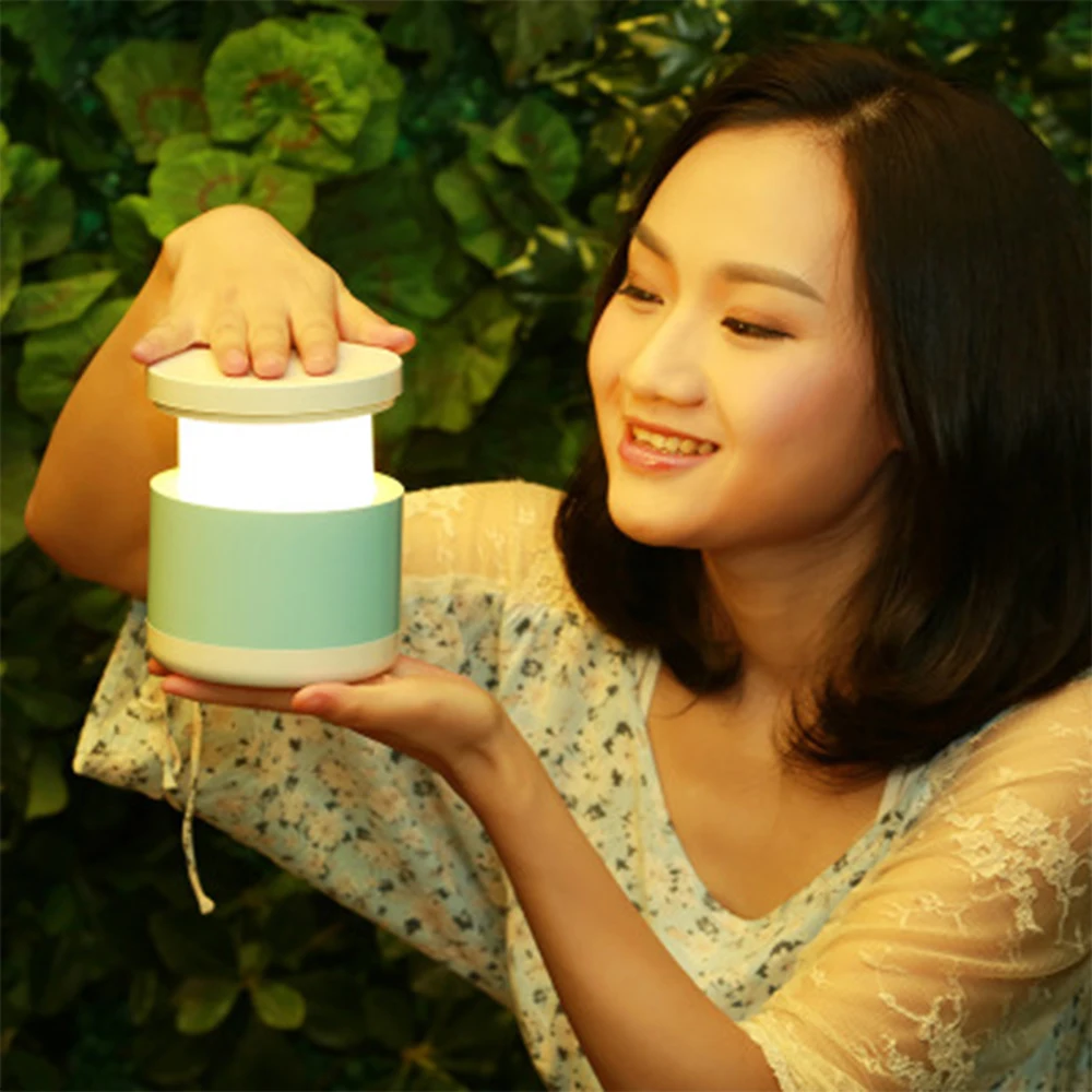 Телескопическая Настольная лампа креативное окружающее освещение 1200 мАч 18650