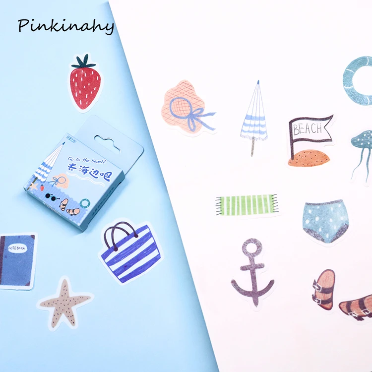 45 шт./кор. еда макияж пуля журнал декоративные наклейки из бумаги васи