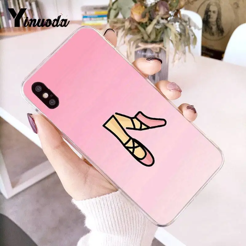 Yinuoda балетки Coque Shell чехол для телефона iPhone 5 5Sx 6 7 7plus 8 8Plus X XS MAX XR Fundas Capa 11 pro max |