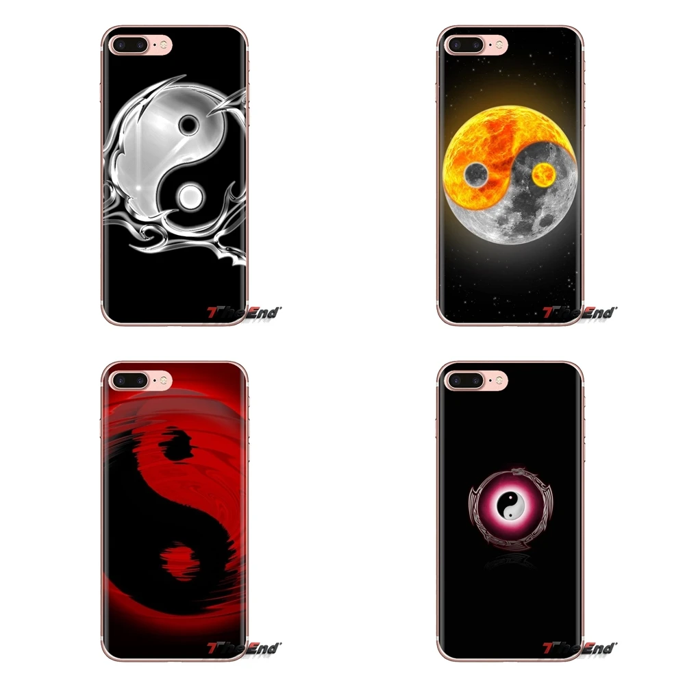 Transparent Soft Cases Covers Yin And Yang China For Samsung Galaxy S3 S4 S5 Mini S6 S7 Edge S8 S9 S10 Plus Note 3 4 5 8 9 |