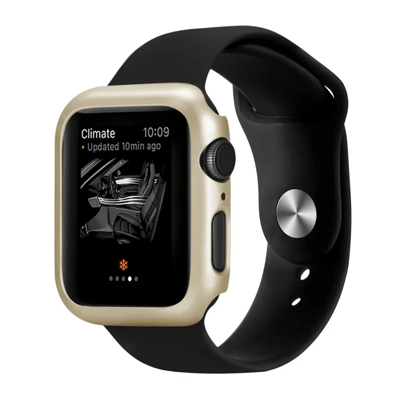 Рамка защитный чехол для Apple Watch Series 5 44 мм 40 мм чехол идеальный бампер чехол для iWatch Series 4 крышка