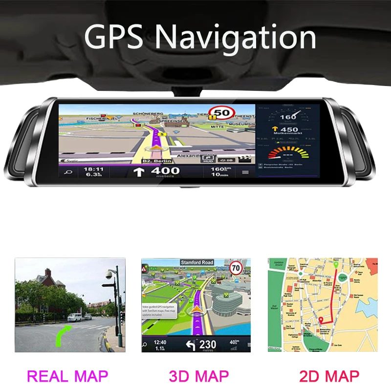 Jiluxing D08S 4G ADAS Автомобильный видеорегистратор Камера FHD 1080P Android GPS навигация