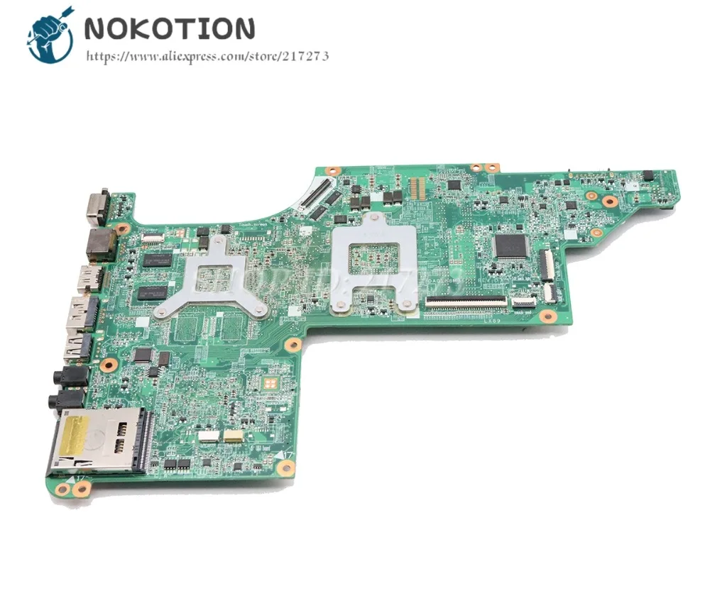 NOKOTION 615686-001 630833-001 аккумулятор большой емкости для hp павильон DV7-4000 Материнская плата ноутбука DA0LX8MB6E1 разъем s1 HD5470 графика ЦП