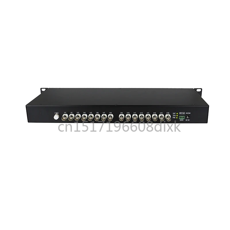 HD CVI AHD TVI 720P 960P 16CH волоконно-оптический цифровой видеоконвертер BNC оптоволоконный