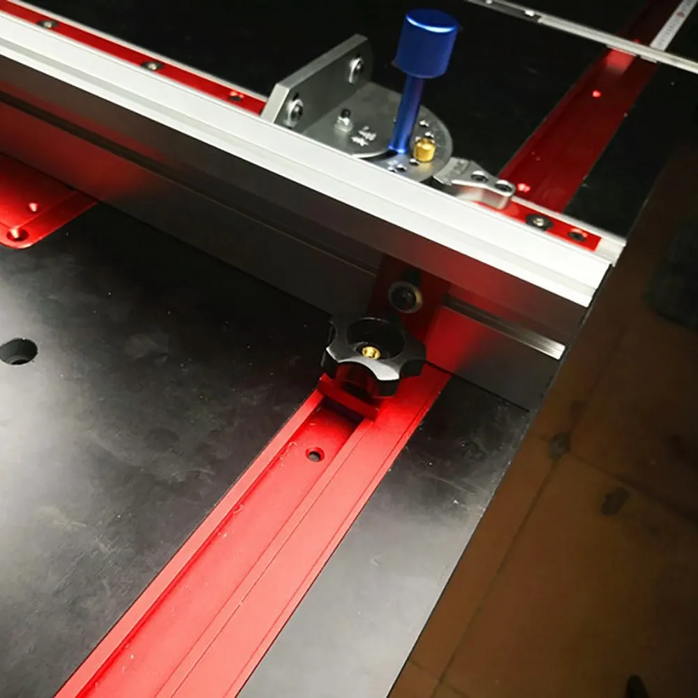 T track 600 мм 75 тип Slot столярная пила алюминиевая верстак для деревообработки DIY