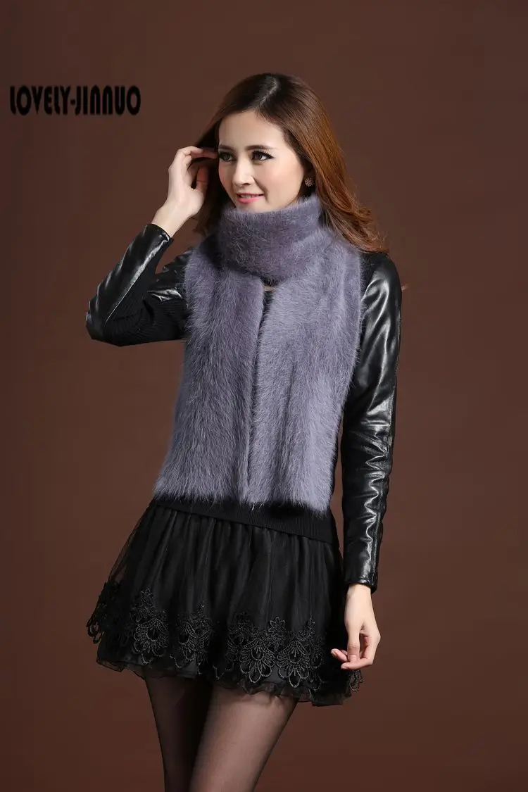 Зимние шарфы из меха норки JN255|fur scarf|mink fur scarfscarf female |