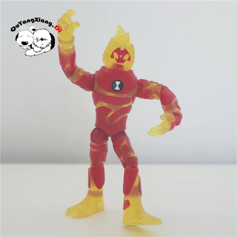 Нью Йорк ComicCon эксклюзивный Marvel Вселенная Герой 3 75 дюймов игрушка: Бен 10 Heatblast