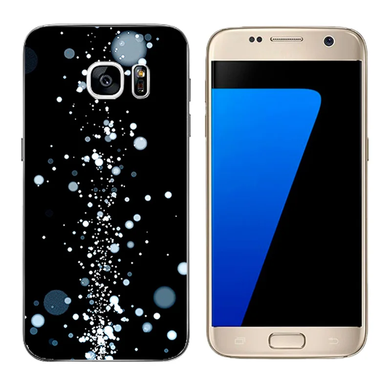 Чехол для Samsung Galaxy S7 чехол телефона мягкий силиконовый G930 из ТПУ с принтом кошки