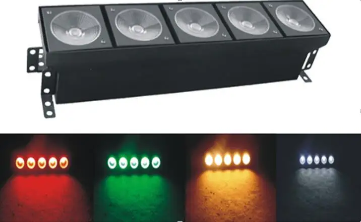 5eyes 10 Вт COB светодиодный матричный светильник RGB 3IN1 цвет сценический вечерние