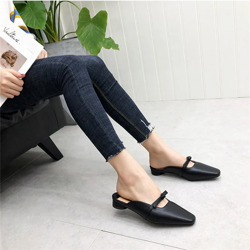 Wellwalk шлёпки с закрытыми пальцами женские сабо модная обувь весенние Шлепанцы