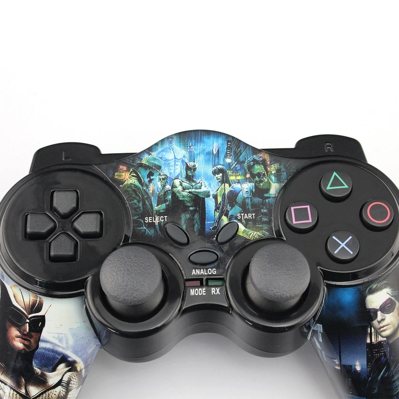 2,4G беспроводной геймпад для PS2 джойстик с USB интерфейсом игровой коврик цифровой контроллер TURBO