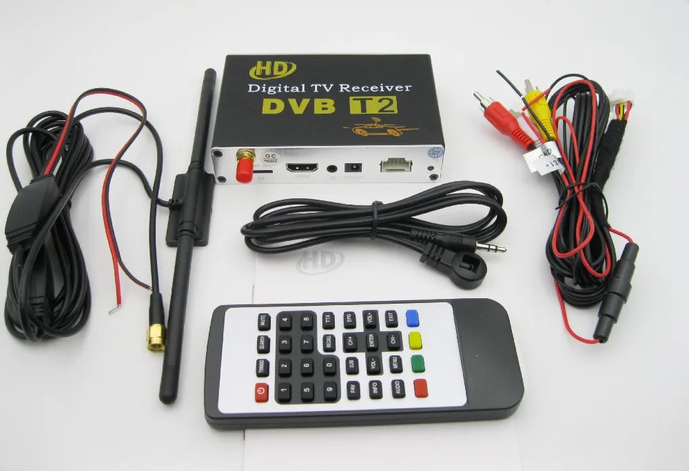 Разъем USB HD mobile digital Car DVB-T2 Mobile цифровой ТВ-тюнер приемник | Автомобили и мотоциклы
