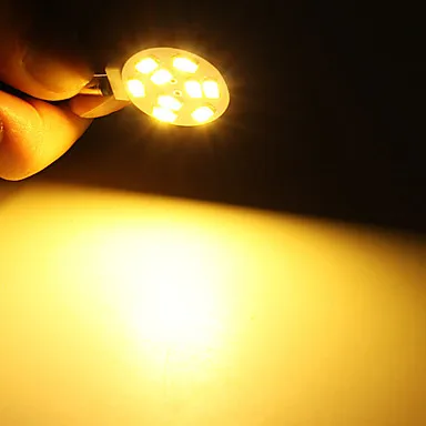 10 шт. Точечный светильник 15 * 5730SMD 5 Вт G4 Светодиодная лампа “Кукуруза”