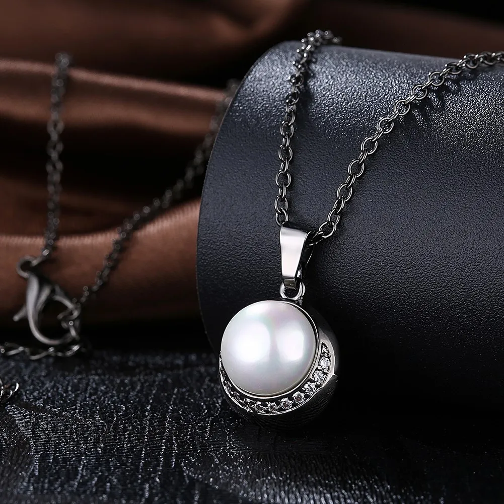Колье pendentif для женщин и девочек имитация жемчуга ожерелья подвески подвеска
