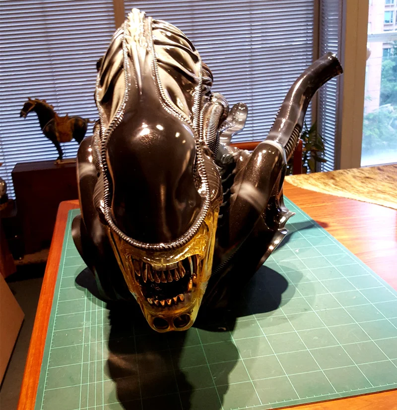 86 см AVP Alien Vs Predator статуэтка груди куклы игрушки полимерная статуя фигурка