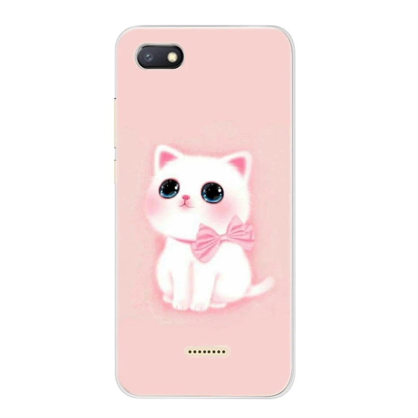 Чехол для Xiaomi Redmi Mi A1 8/Mi 8 Lite TPU силиконовый чехол с рисунком цветка из мультфильма