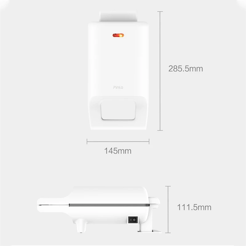 Мини-аппарат Xiaomi Pinlo для сэндвичей 420 Вт кухонная хлебопечка завтрака аппарат