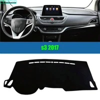 car dashboard avoid light pad instrument platform desk cover mats carpets accessories for jac s3 2017 2017 2018 car styling