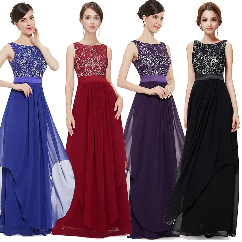 Lohill Новинка 2017 года Для женщин Элегантный вечернее платья без рукавов пикантные