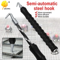 rebar tier construction site winding tool wire knoting pliers steel wire tring tool steel bar tying hook semi automatic