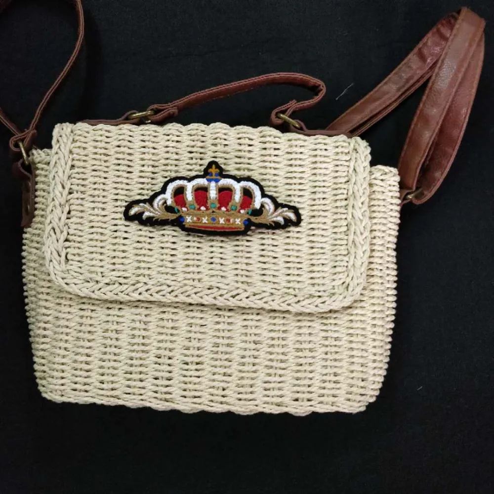 1 комплект Стильные туфли с вышивкой Туфли королевской короны лисы собаки из