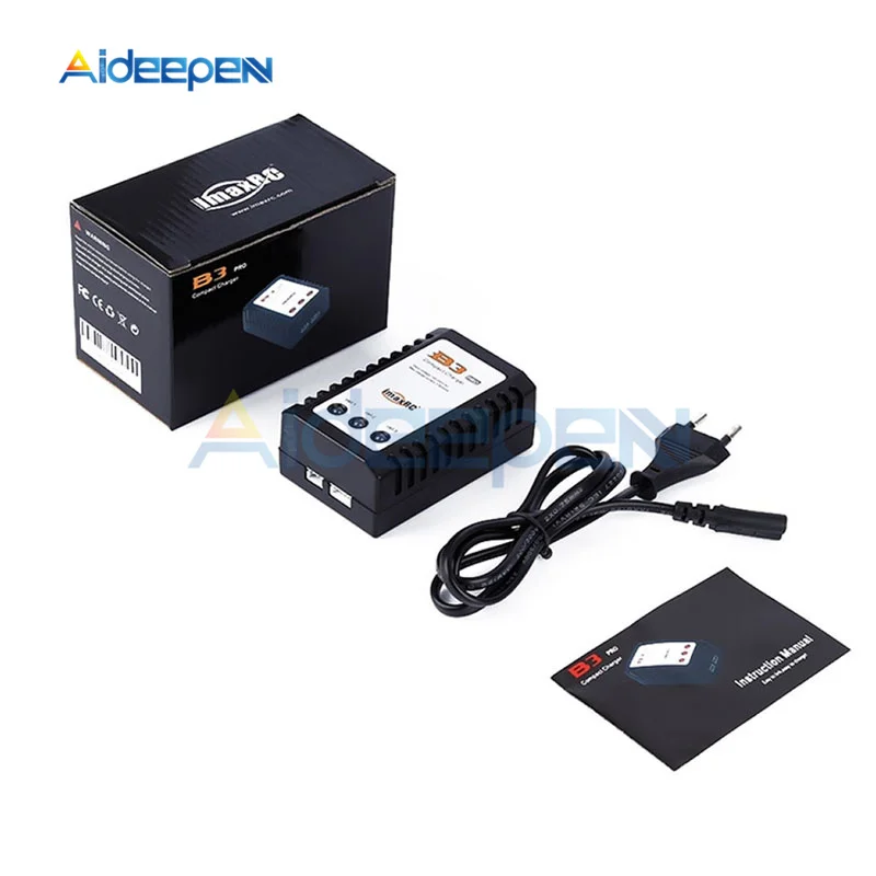Балансирующее зарядное устройство iMaxRC iMax B3 Pro Compact 2S 3S Lipo светодиодное для