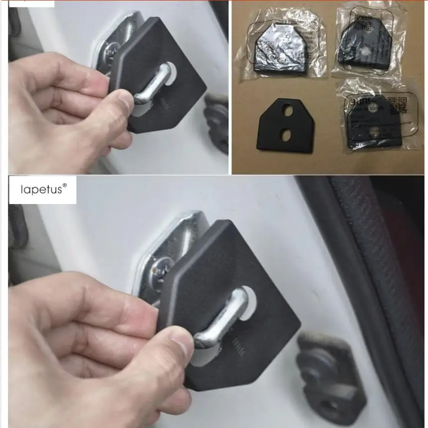 

Lapetus чехол для салона Subaru Forester / XV / Outback 2013-2018, пряжка замка двери автомобиля, пластиковая защитная крышка, комплект аксессуаров