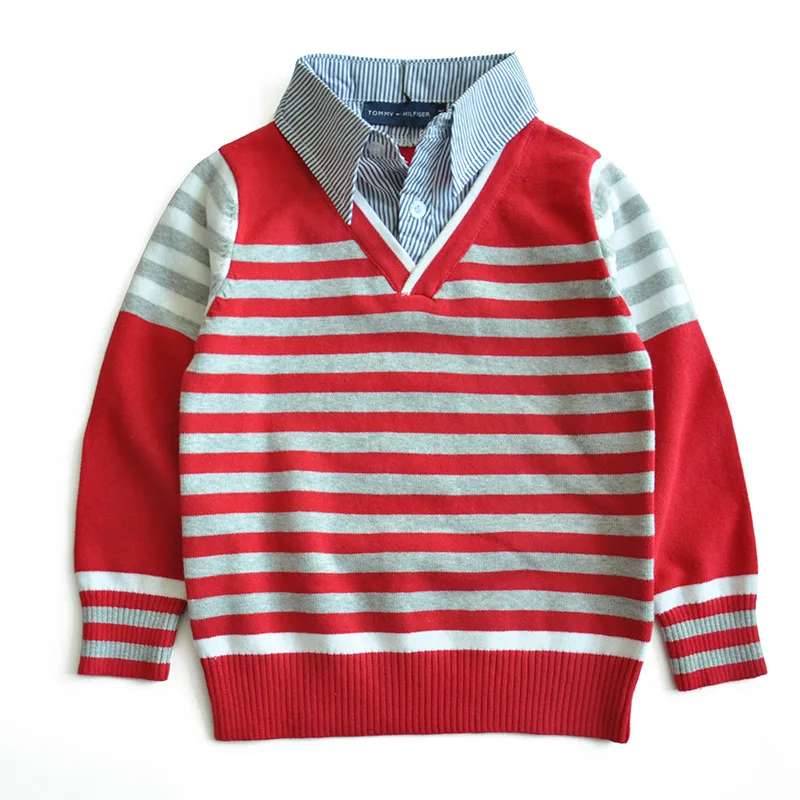 Высококачественный свитер для маленьких мальчиков Новое поступление 2018 модная