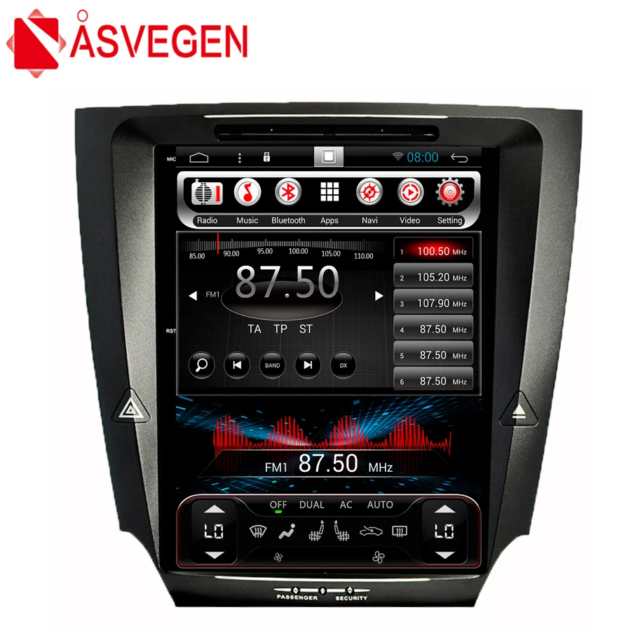 Asvegen 10 4 &quotдля LEXUS IS250 IS300 IS350 2005 2011 с вертикальным экраном Tesla Android 6 0 автомагнитола