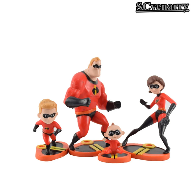 Суперсемейка 5 шт./компл. 2 Семья Junior Supers фигурки|Игровые фигурки и трансформеры| |